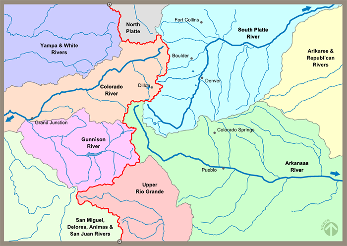 Colorado Water Map
