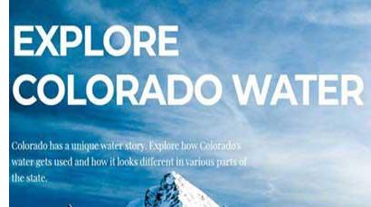 Explore Colorado Water Home Page