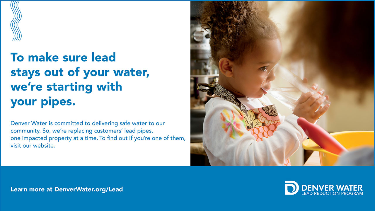 To make sure lead stays out of your water, we're starting with your pipes.