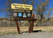 Waterton Canyon entrance