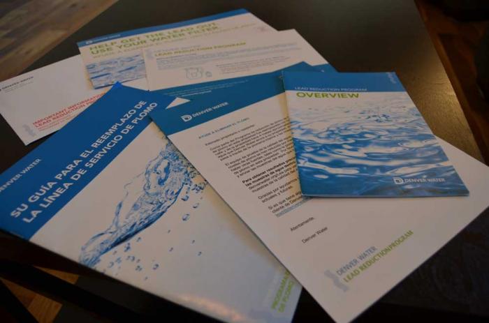 Letters, booklets and information for the Lead Reduction Program.
