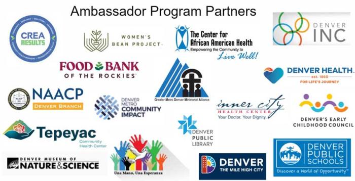 logos for the partners helping to education on the lead reduction program.