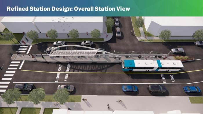 Image graphic rendering of Colfax Bus Rapid Transit
