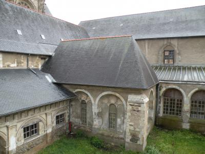 The Jacobin convent in Rennes, France, was built in 1369.