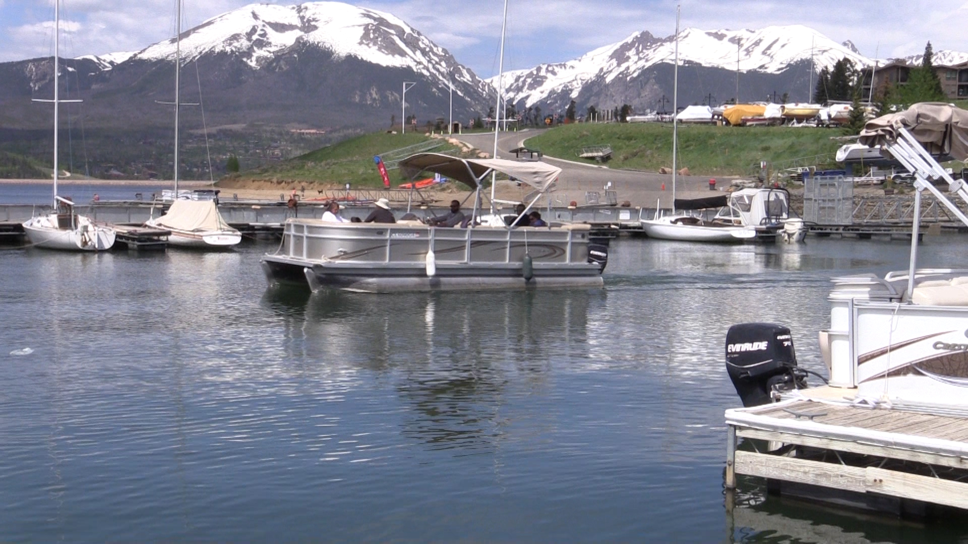 Dillon and Frisco Marinas adjust to Dillon Reservoir's changing water levels every summer.