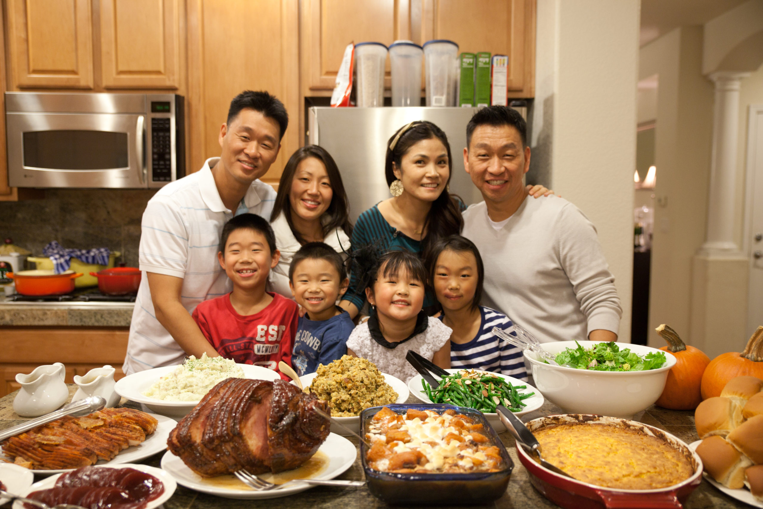 Han family Thanksgiving