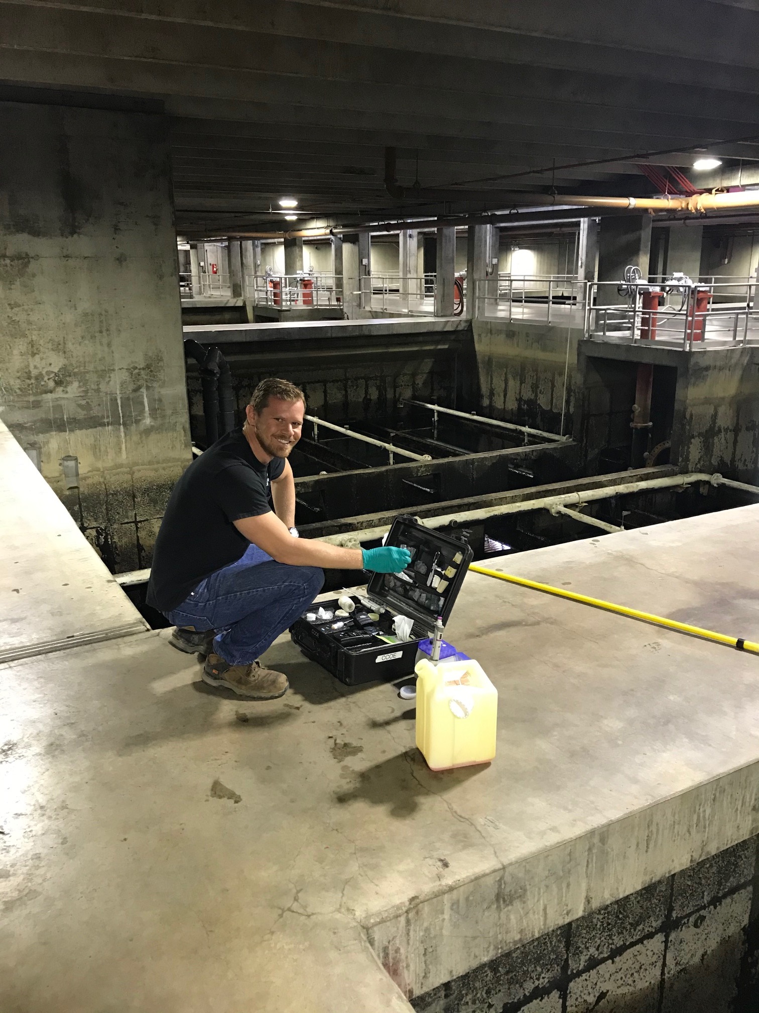 Coe is proud to work as a water quality tech at Denver Water. He knows he is following his life’s calling to provide a safe water supply for the people he serves.