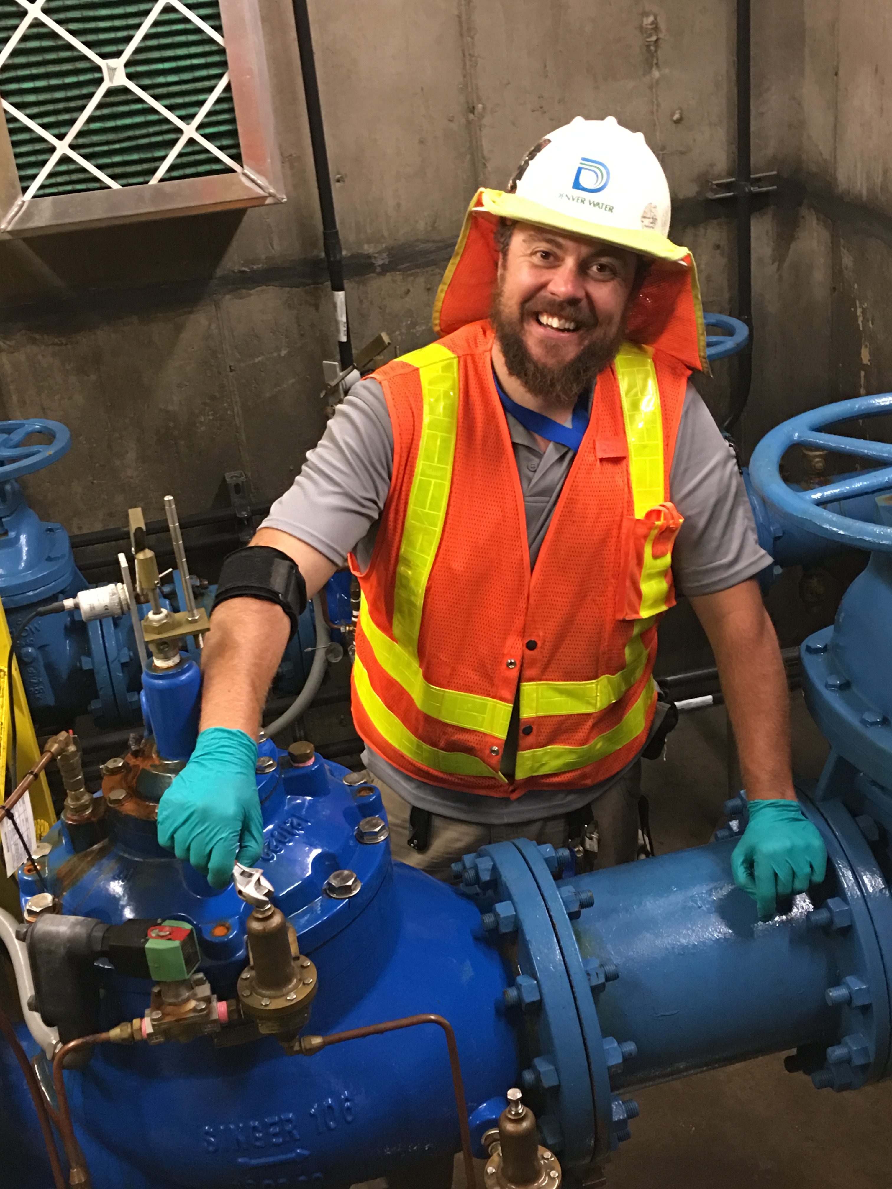 Chris Crumley, Denver Water valve operations technician