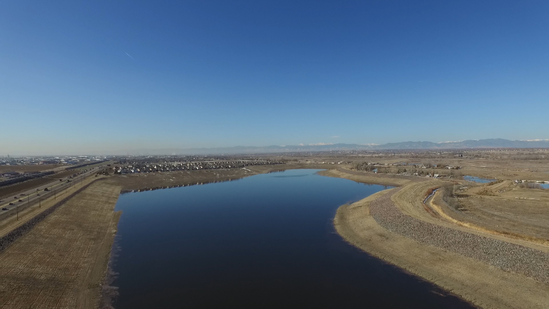 Dunes Reservoir on March 1, 2018. The reservoir will not be used for recreation and water levels will fluctuate throughout the year.