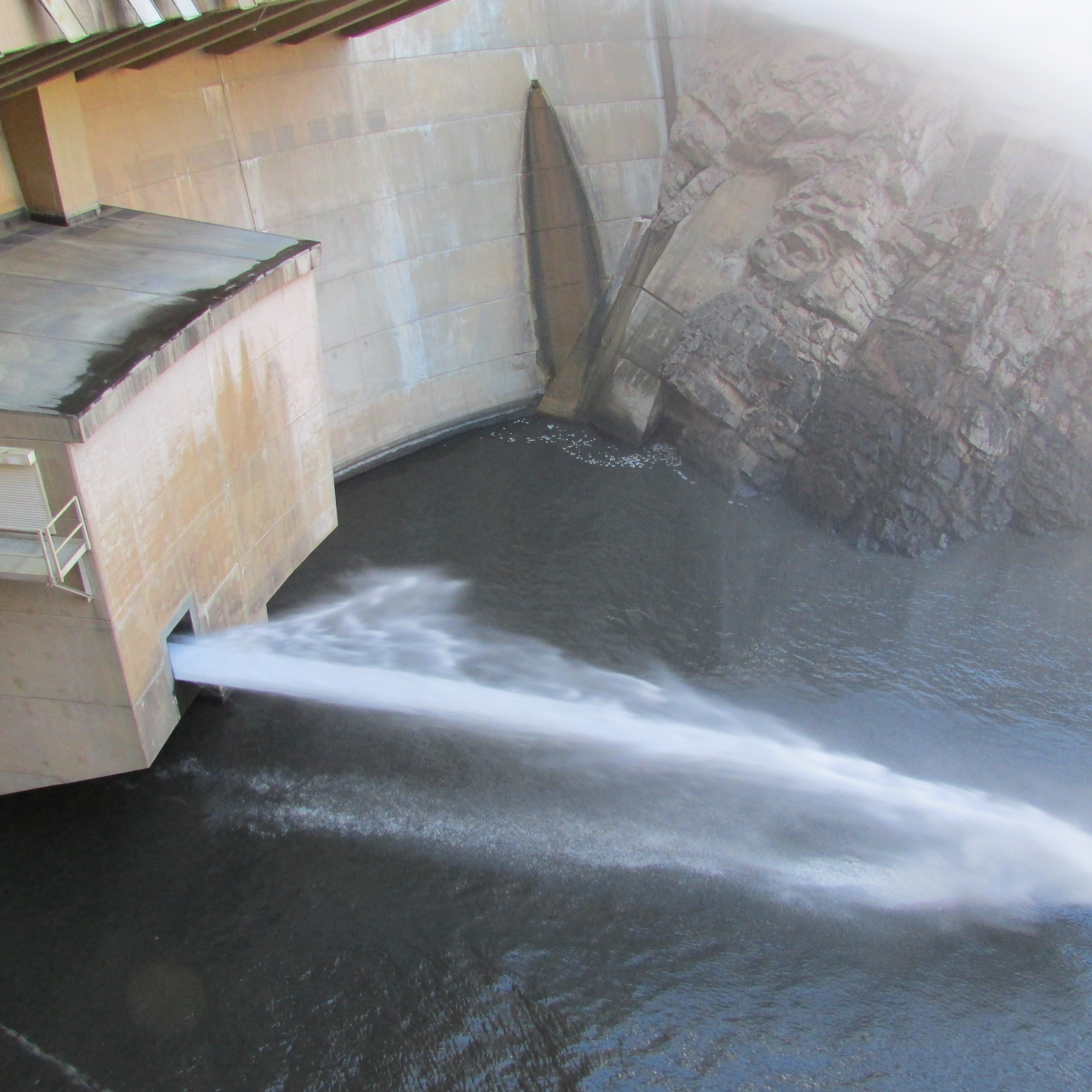 The Emergency Reservoir Drainage System at Strontia Springs Dam can rapidly drain the reservoir in the event of a structural issue.
