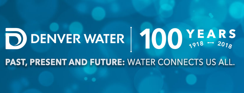 Denver Water Hundred Years Logo
