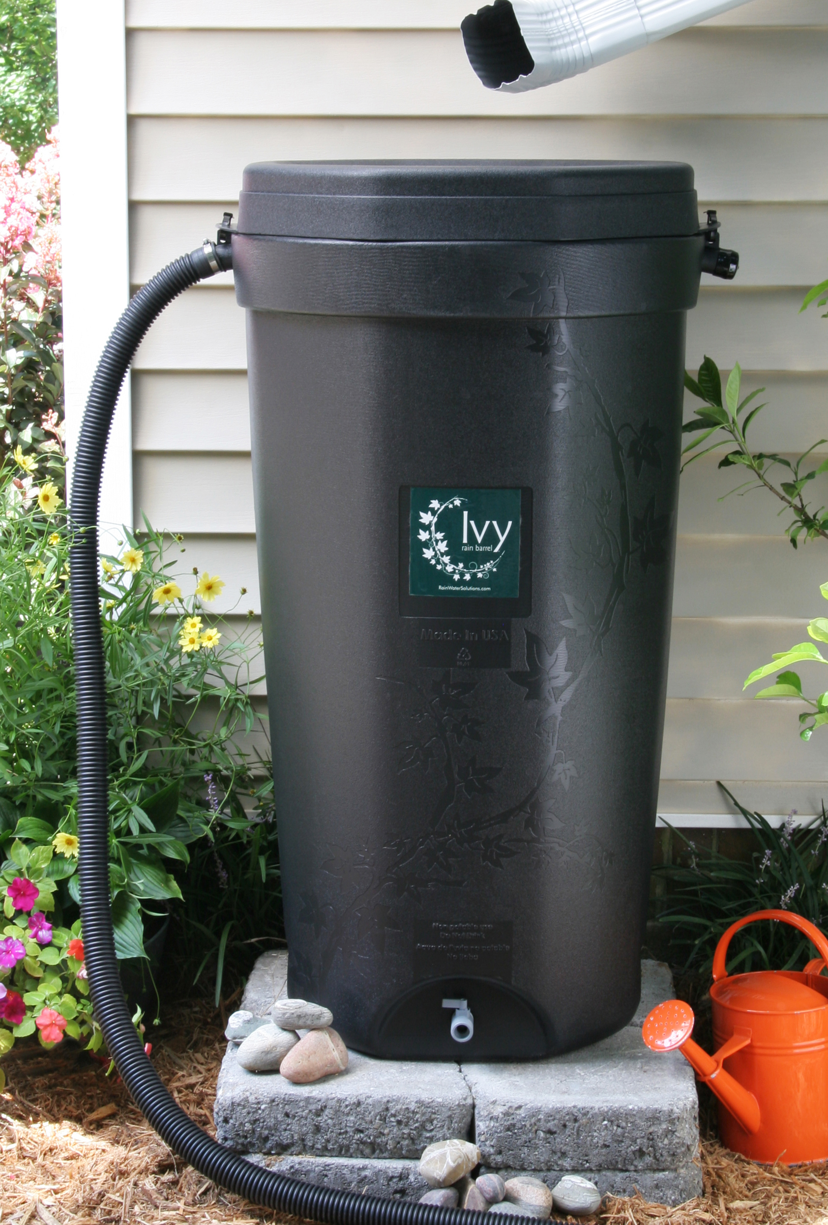 55-gallon Ivy model rain barrel