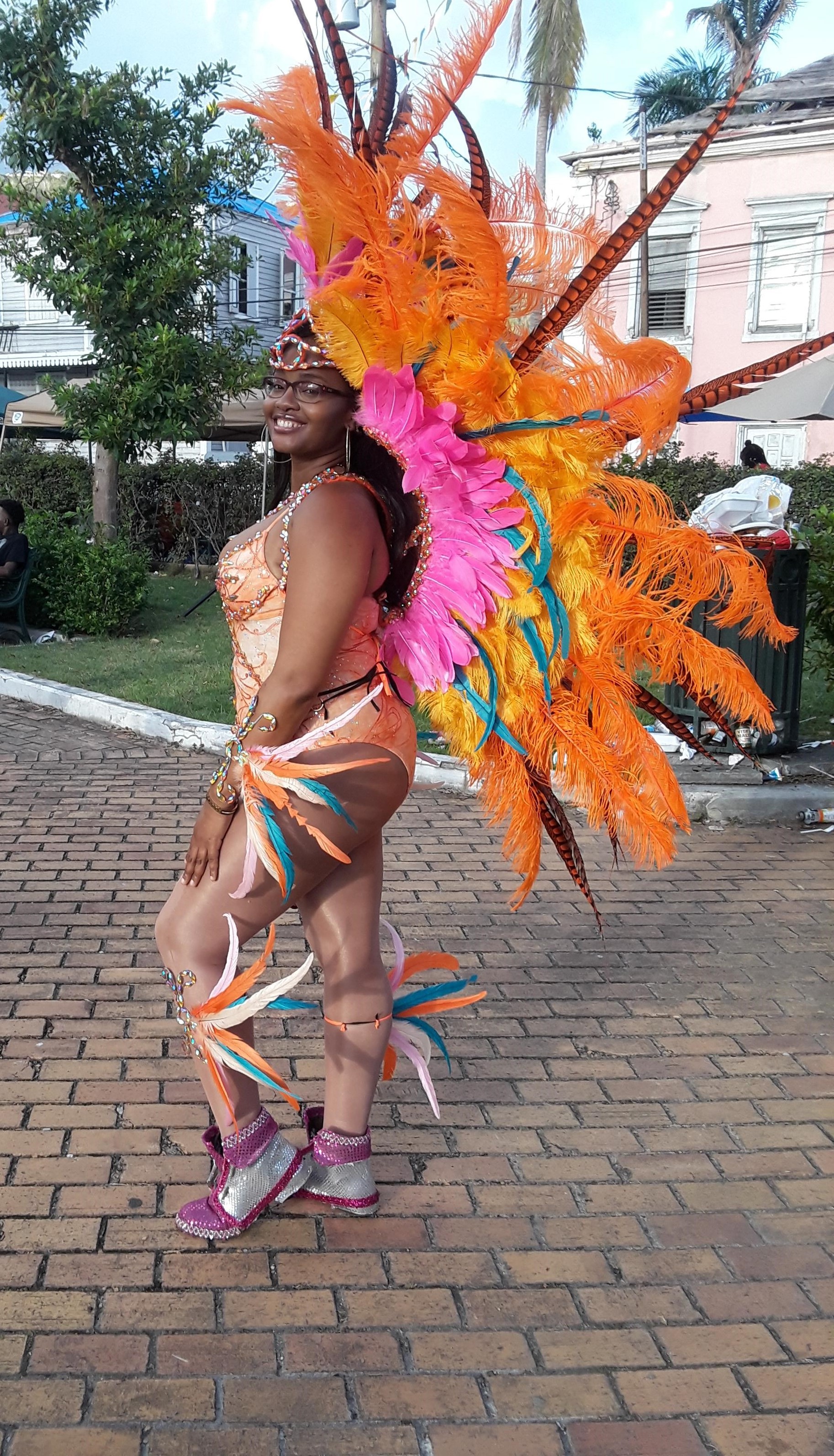 Pat Williams's niece Shanelle at Carnival