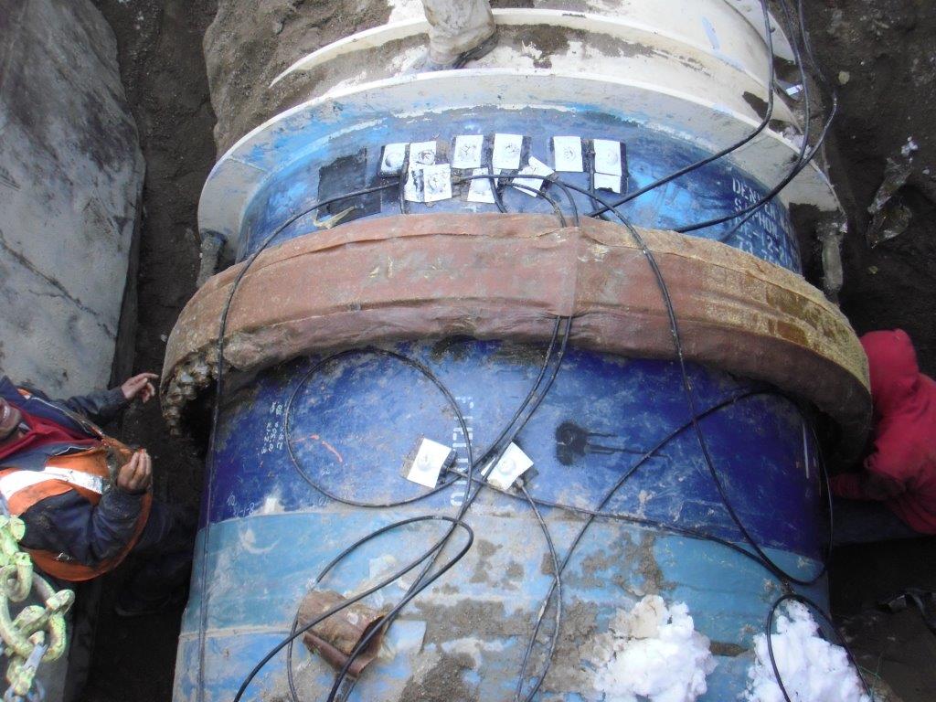 Denver Water installs cathodic protection systems on large diameter pipes made of steel and ductile iron.