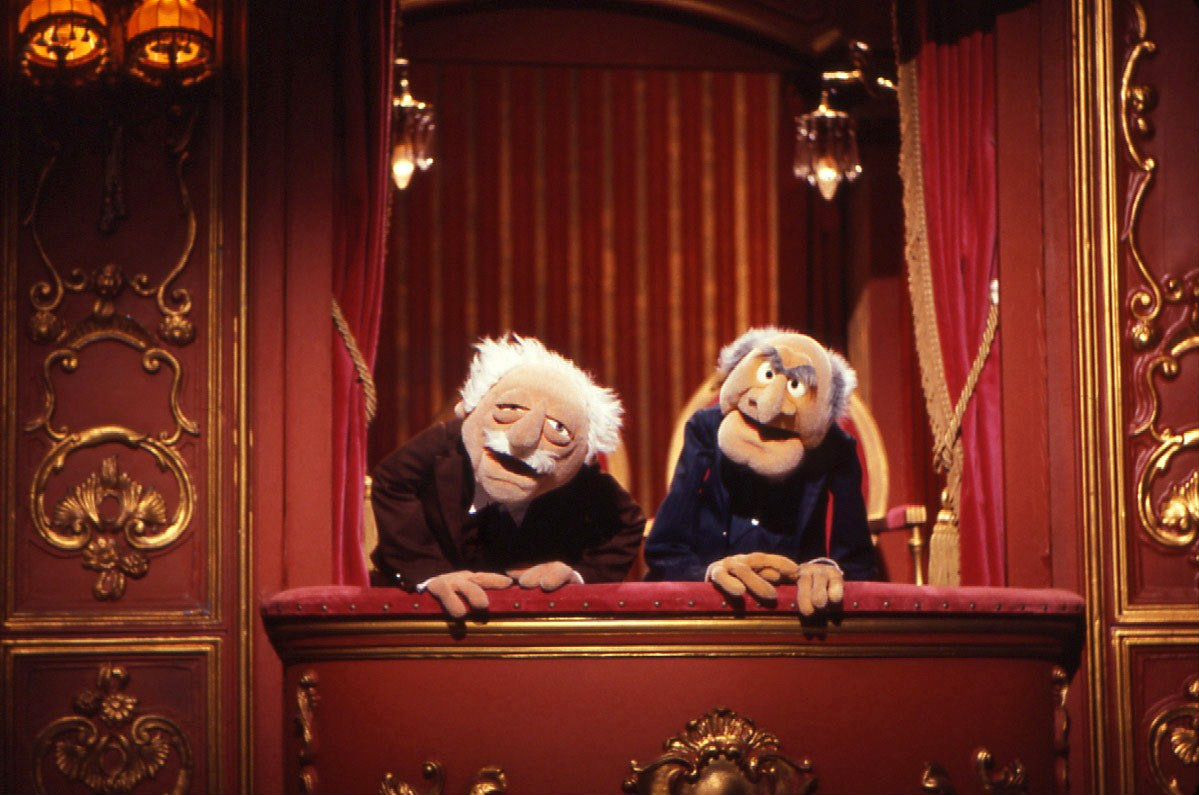 Statler and Waldorf. Image credit: Muppet Wiki.