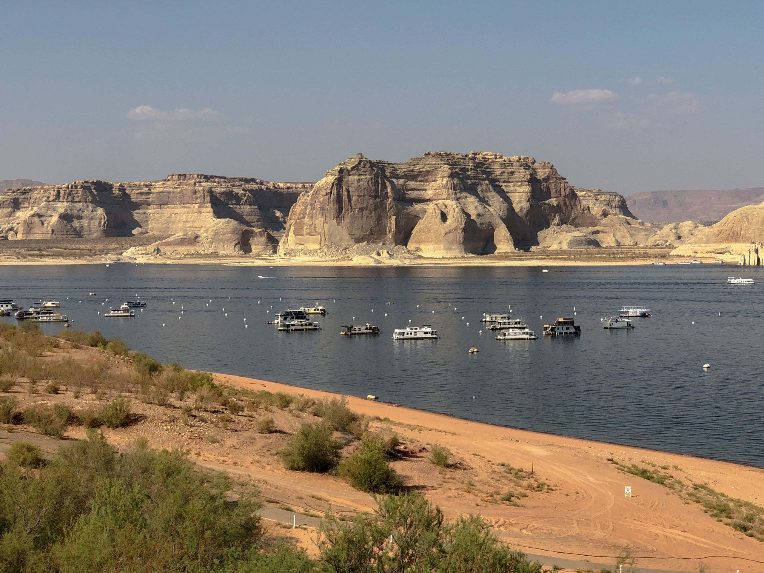 While Lake Powell is known for its recreation, its primary purpose is to store water for Colorado, New Mexico, Wyoming and Utah in wet years to meet their downstream water supply obligations in dry years under the 1922 Colorado River Compact. Photo credit: Denver Water.