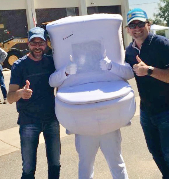 Patrick, Dave and the running toilet