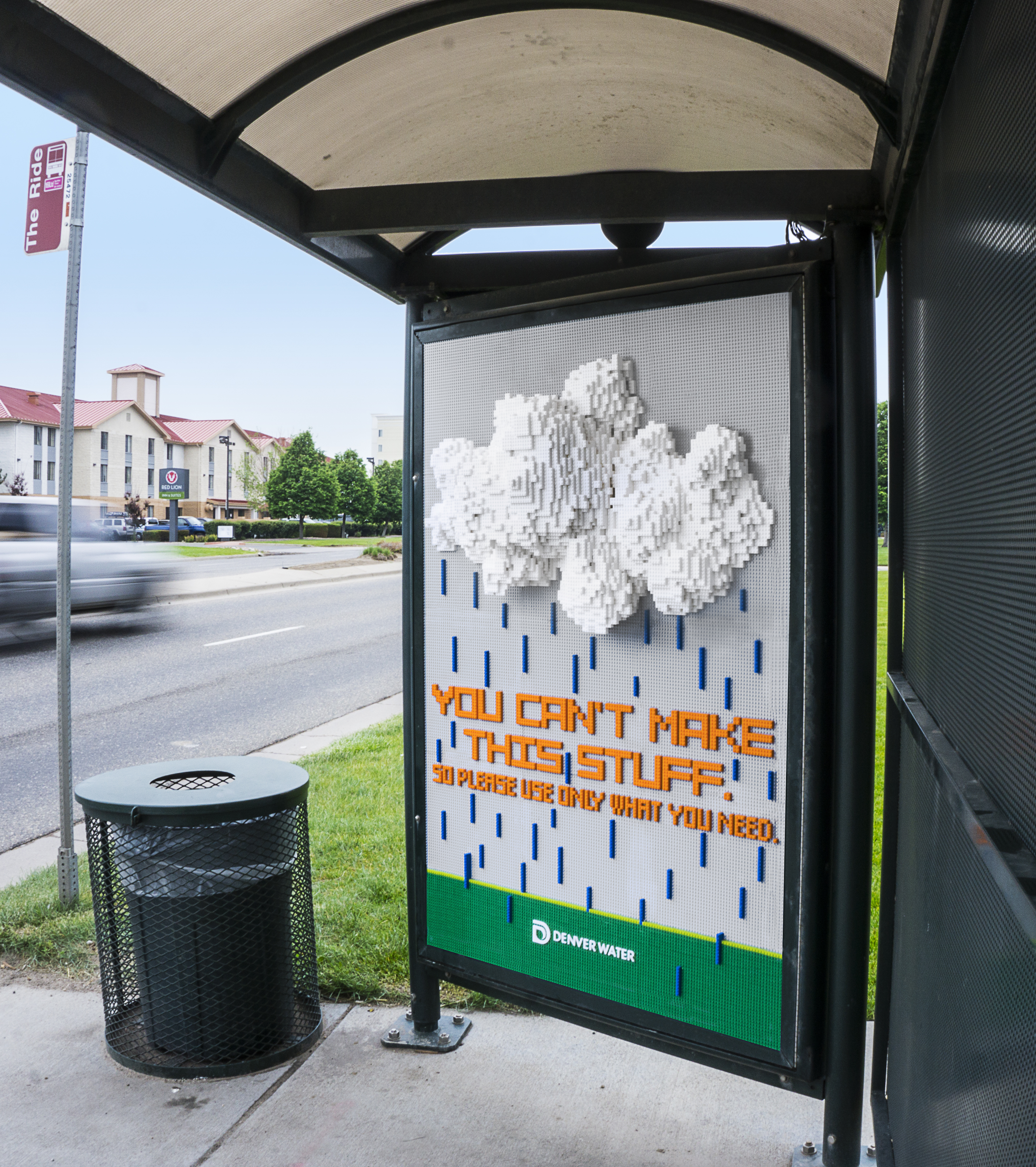 Denver Water’s 2015 campaign, "You Can't Make This Stuff" won for Best Street Furniture/Transit/Alternative Campaign in the 2016 Outdoor Advertising Association of America’s OBIE awards. 