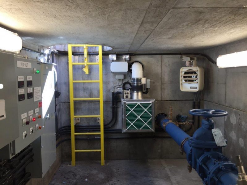 A recently upgraded Denver Water vault.
