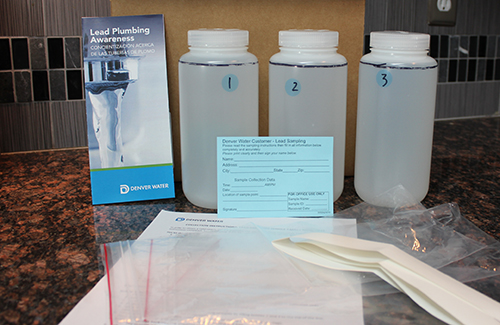 Denver Water lead test kit