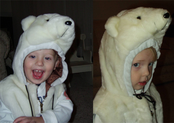 As toddlers the author’s son (left) and daughter dressed in daddy’s favorite costume for Halloween. 