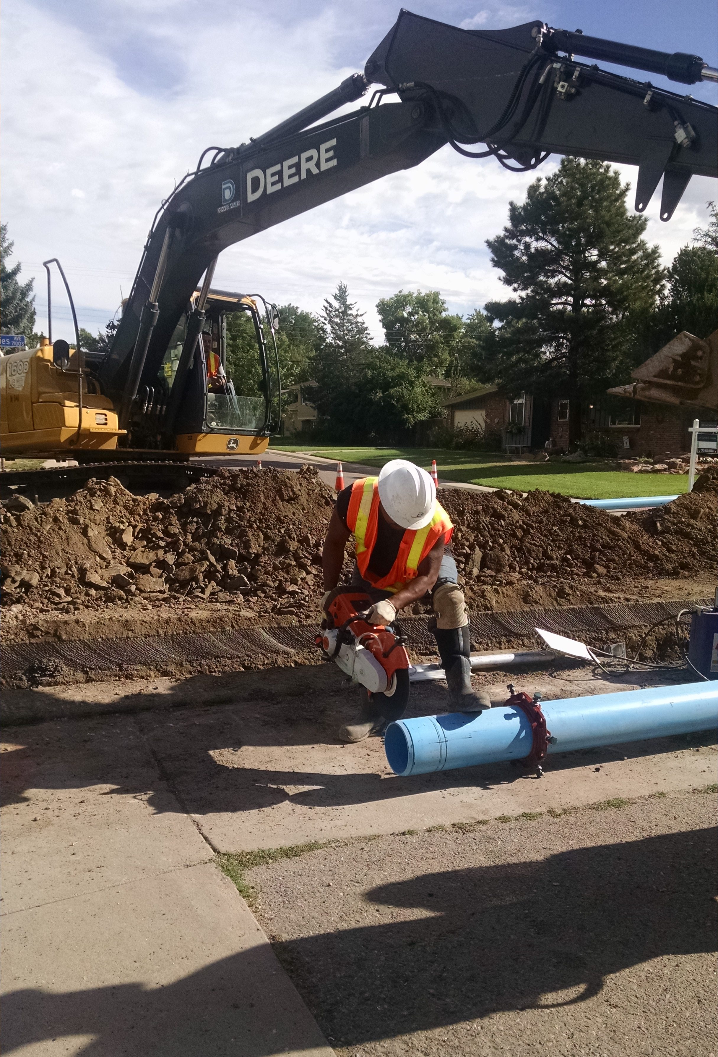 Denver Water crews proactively install or replace an average of 60,000 feet of pipe throughout our service area per year. About $11 million will go to main replacement and main improvement in 2016 and $130 million will be invested in main replacements over the next 10 years.